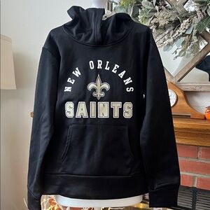 NWT NFL New Orleans Saints Pullover Sweatshirt Lg 10/12
